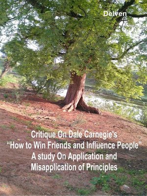 cover image of Critique on Dale Carnegie's "How to Win Friends and Influence People"
